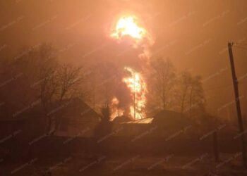 Дрони знову запалили Тамбовщину – горить нафтобаза (ВІДЕО)