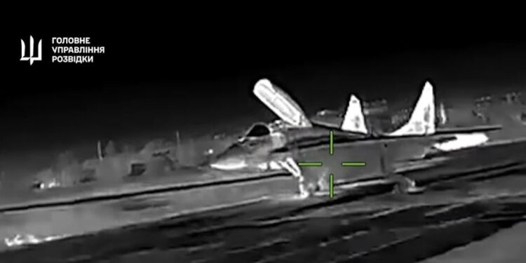 “Примари” ГУР знищили ворожий винищувач МіГ-29 у Криму (ВІДЕО)