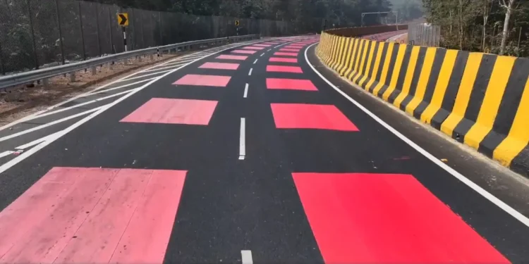 В Індії дороги пофарбували у червоний колір і сподіваються, що це багатьох врятує (ФОТО, ВІДЕО)