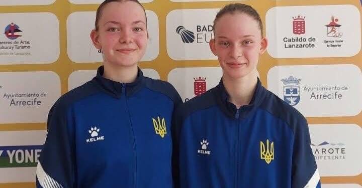Бадмінтоністка з Миколаєва у парі з львів’янкою здобула «бронзу» чемпіонату Європи U17 (ФОТО)