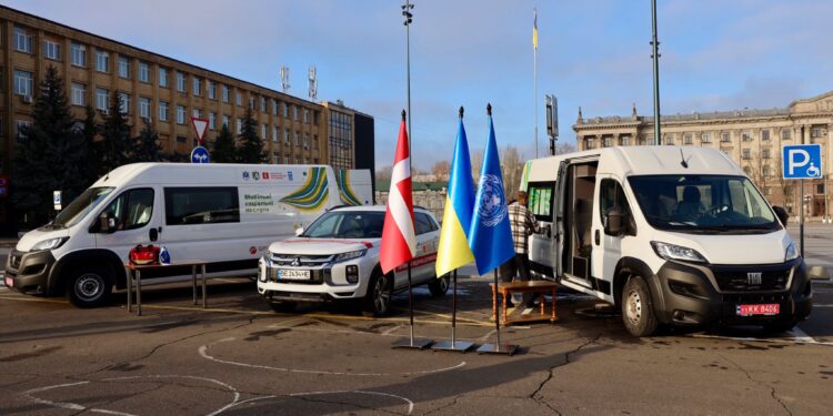 Миколаївщина отримала від ПРООН ще три спеціалізовані автомобілі для надання соціальних та медичних послуг (ФОТО)
