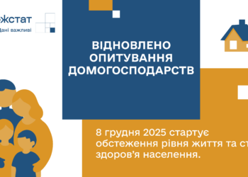 В Україні відновлюються опитування домогосподарств