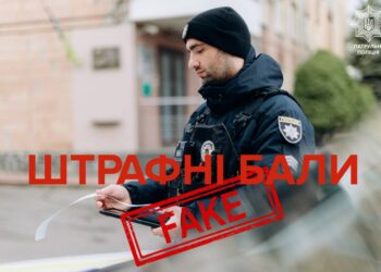 Інформація про штрафні бали для водіїв – фейк, – Національна поліція