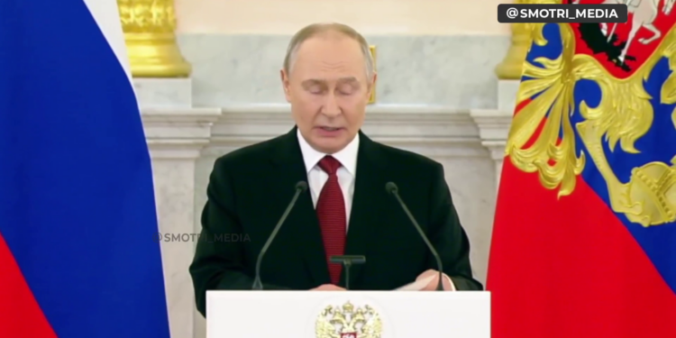 Путін вкотре заявив, що не відступиться від України (ВІДЕО)