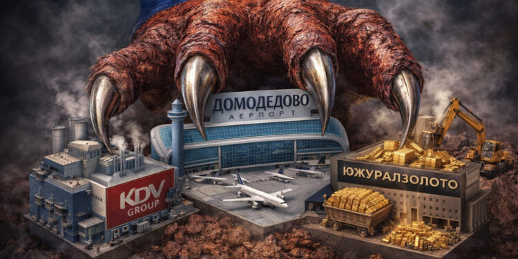 «Домодєдово», «Южуралзолото» та інші – у РФ масштабується націоналізація і експропріація