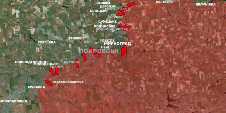 Із 173 боїв за добу на фронті 47 – на Покровському напрямку, – Генштаб
