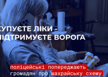 Шахраї залякали мешканку Миколаєва відповідальністю за купівлю російських ліків, і вона віддала їм 45 тис.грн.