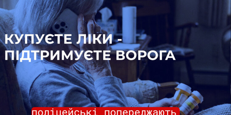 Шахраї залякали мешканку Миколаєва відповідальністю за купівлю російських ліків, і вона віддала їм 45 тис.грн.