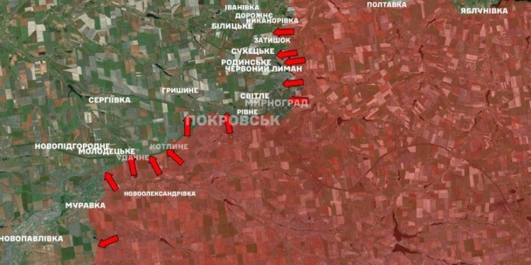 За добу на фронті – 133 бої, третина з них – на Покровському напрямку, – Генштаб