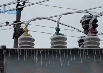 На Миколаївщині фіксується обледеніння та аварійні відключення електроенергії — куди телефонувати, якщо побачили обриви проводів