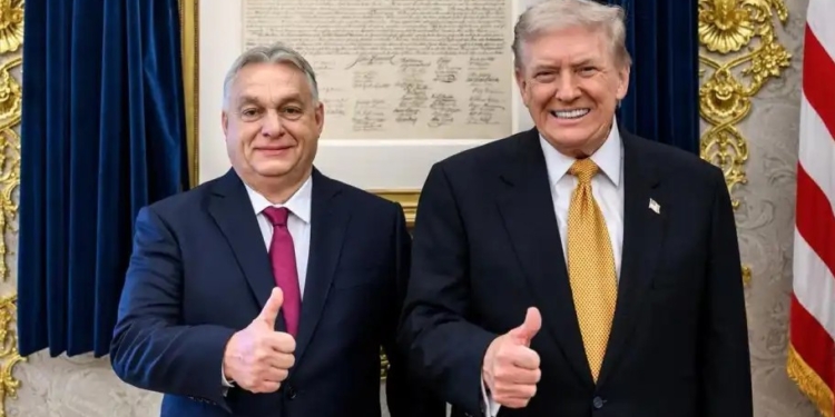 Цікаво, путіна кликатиме? Трамп запросив Орбана стати співзасновником його Ради миру