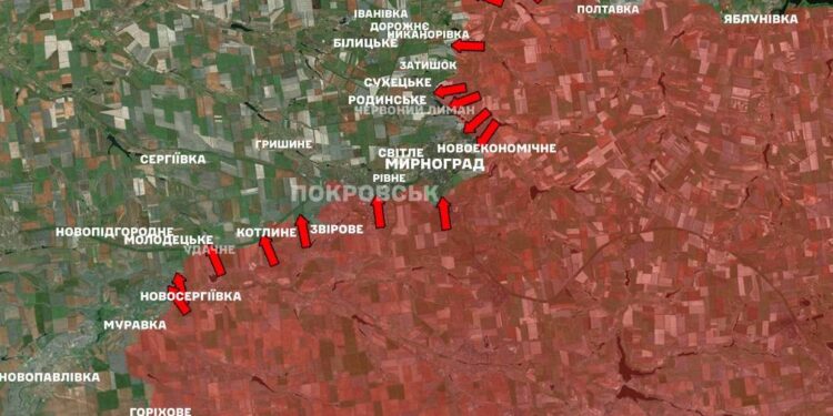 Із 131 боя на фронті за добу чверть – на Покровському напрямку, – Генштаб