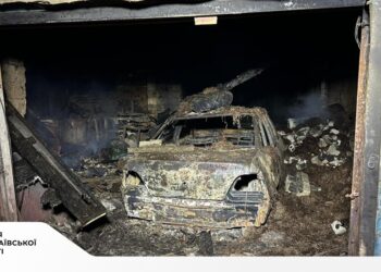 На Миколаївщині викрили чоловіка в умисному підпалі гаража та автівок односельця (ФОТО)