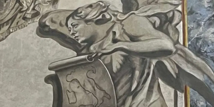 У Італії реставратора звинувачують в тому, що він в Римській базиліці домалював ангелу обличчя Мелоні