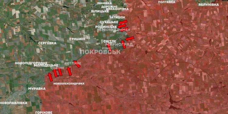 Із 110 боїв на фронті за добу понад третина відбулася на Покровському напрямку – Генштаб