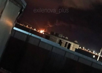 У РФ атакований порт, горять резервуари з нафтою (ФОТО, ВІДЕО)