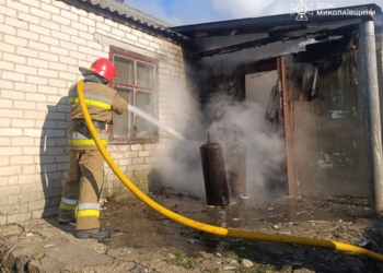 З п’яти пожеж за добу на Миколаївщині три було в житлі