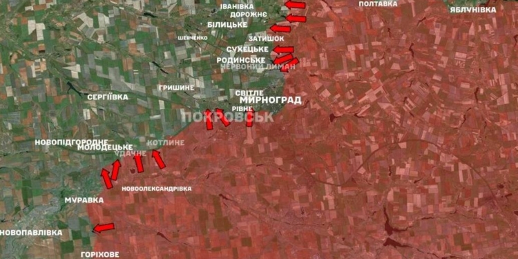 Із 136 боїв на фронті за добу майже третина – на Покровському напрямку, – Генштаб