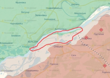 Війська РФ відійшли з Олексіївського острова поблизу Олешок на Херсонському напрямку
