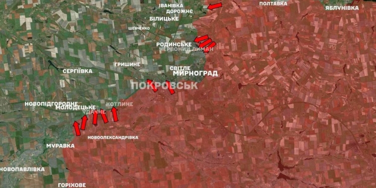 За добу на фронті було 105 боїв, найгарячіше – на Покровському напрямку, – Генштаб