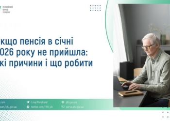 Якщо пенсія в січні 2026 року не прийшла: які причини і що робити, – роз’яснення ПФУ