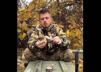 Український військовий дегустував польський сухпай. Що його здивувало (ВІДЕО)