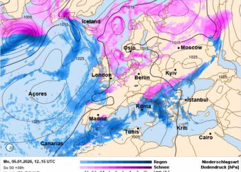 Над Україною зустрінуться два циклони – якою буде погода