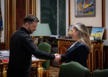 Зеленський призначив Христю Фріланд радницею з питань економічного розвитку