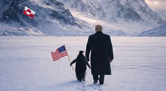 Не тільки у Трампа з географією бобо – Білий дім видав дивне з пінгвіном і Гренландію, притомні відреагували – смішно (ФОТО, ВІДЕО)