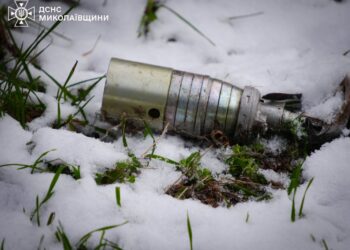 У Миколаєві на кладовищі виявили касетний боєприпас – тепер він знешкоджений (ФОТО, ВІДЕО)