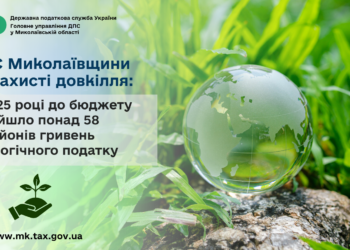 ДПС Миколаївщини на захисті довкілля: у 2025 році до бюджету надійшло понад 58 млн грн екологічного податку