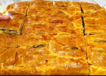 Гріємось і смакуємо – приготуйте “Панський пиріг” з м’ясом і картоплею (ФОТО)