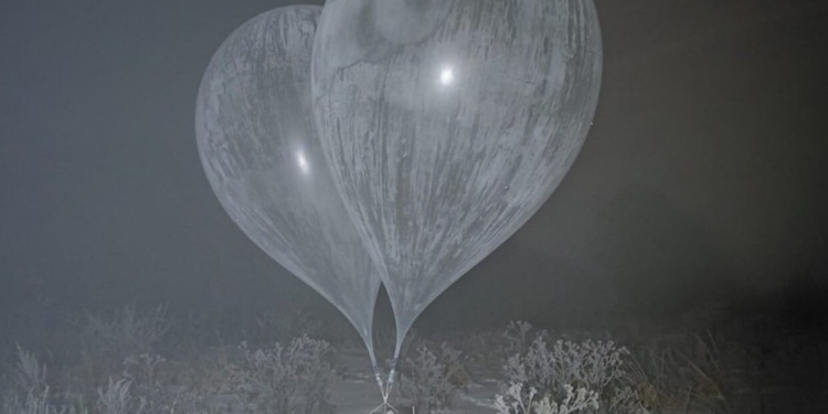 До Польщі з Білорусі вночі залетіли контрабандні повітряні кулі – і це не вперше