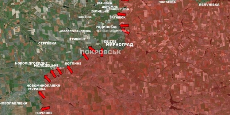 За добу на фронті найбільше боїв було на Покровському напрямку – 64, – Генштаб