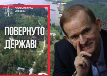 Прокуратура повернула державі 24 га лісу, незаконно виведених для родини Медведчука