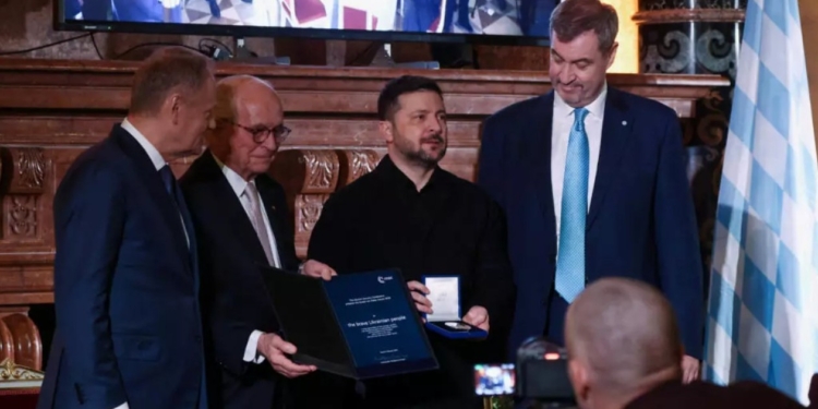 Український народ отримав головну премію Мюнхенської безпекової конференції