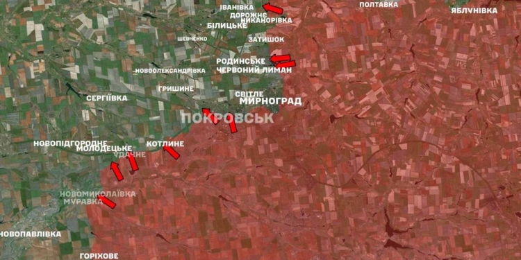 Із 126 боїв на фронті за добу майже третина – на Покровському напрямку, – Генштаб