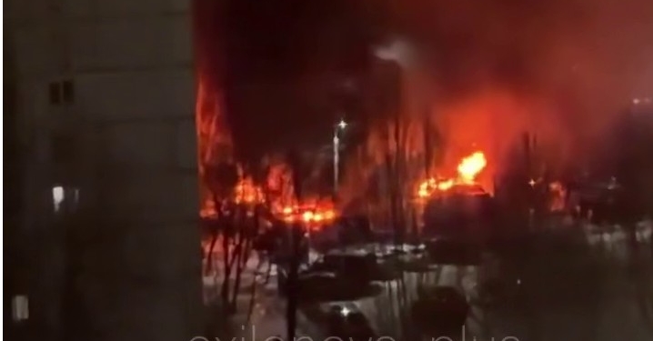 У Волгограді вночі все горіло і вибухало (ВІДЕО)