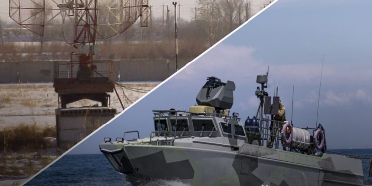 Уражено транспортно-десантний катер БК-16, РЛС РСП-10, вузол зв’язку та склад боєприпасів противника на ТОТ