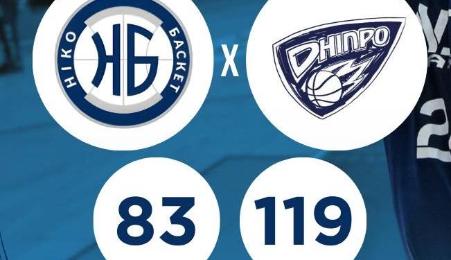 Знову програш: МБК «Ніко-Баскет» поступився «Дніпру»