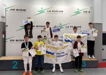Юні миколаївські рапіристи здобули 5 нагород Дитячої ліги пам’яті В. Миронюка