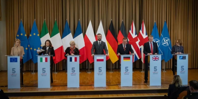 У Кракові пройшла зустріч міністрів оборони країн E5 за участю Михайла Федорова