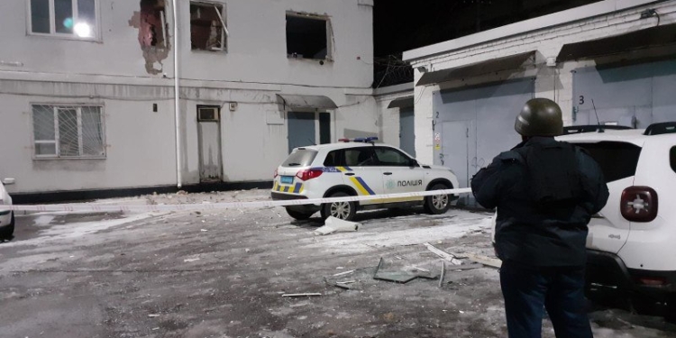 У Дніпрі – вибух у відділенні поліції в Амур-Нижньодніпровському районі