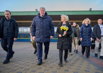 На 4-ті роковини повномасштабної війни до Києва прибули європейські лідери (ФОТО)