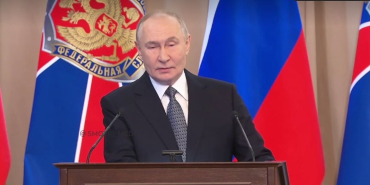 Путін заявив, що Україна збирається підірвати Турецький потік у Чорному морі з використанням “ядерної компоненти” (ВІДЕО)