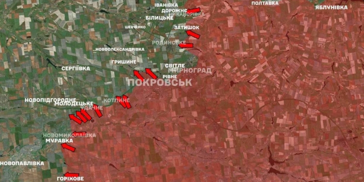 За добу на фронті – 235 боїв, найгарячіше – на Покровському напрямку, – Генштаб