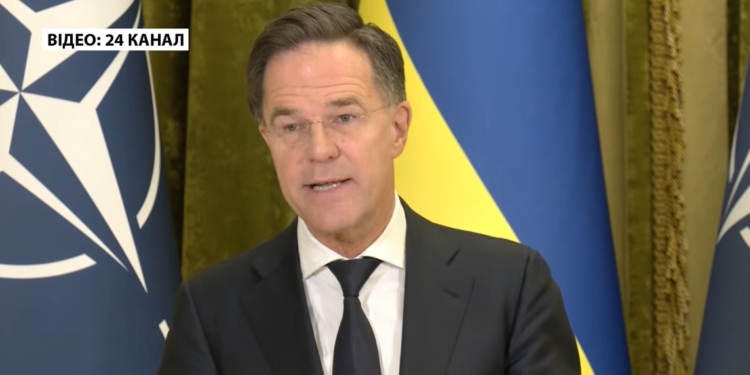 В Києві у Рютте спитали, чи розповість він Трампу, що РФ вдарила по нашій енергетиці під час “перемир’я” (ВІДЕО)