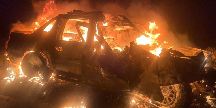 На Миколаївщині горів магазин, авто, будинок та гараж (ФОТО)