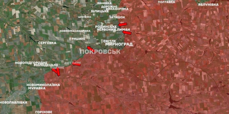 За добу на фронті – 133 бої, найбільше – на Покровському напрямку, – Генштаб