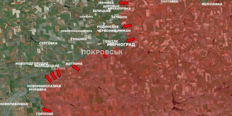 За добу на фронті – 168 боїв, найбільше – на Покровському напрямку, – Генштаб